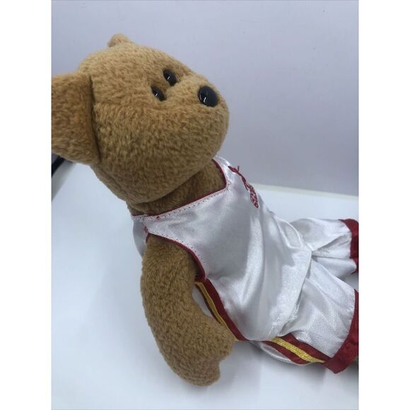 Ty Beanie Baby Shaq O'Neal 32  Shaq Bear Basketball Stuffed Plush Toy 10” No Tag - Picture 11 of 11